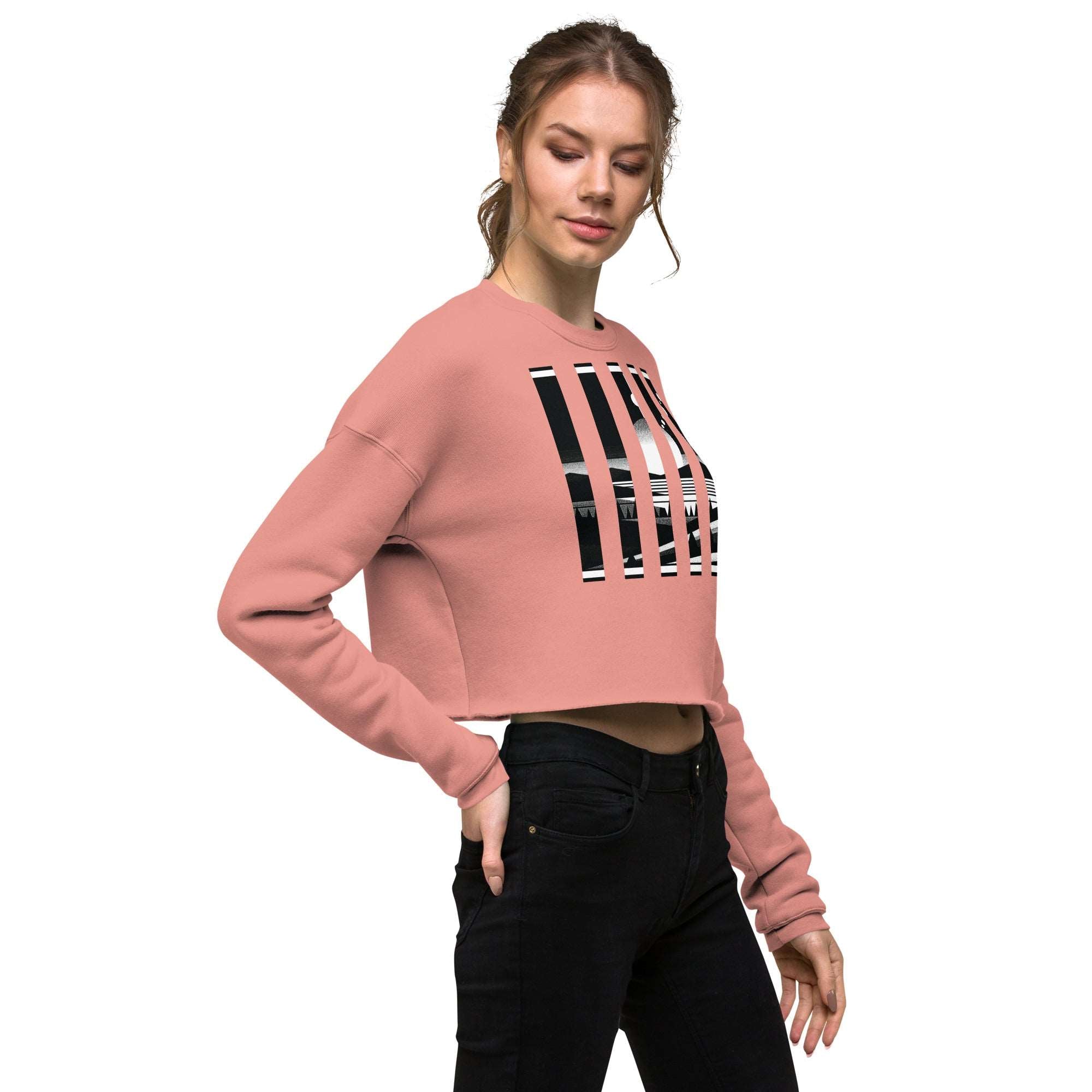 Women's Bar Crop Sweatshirt DP