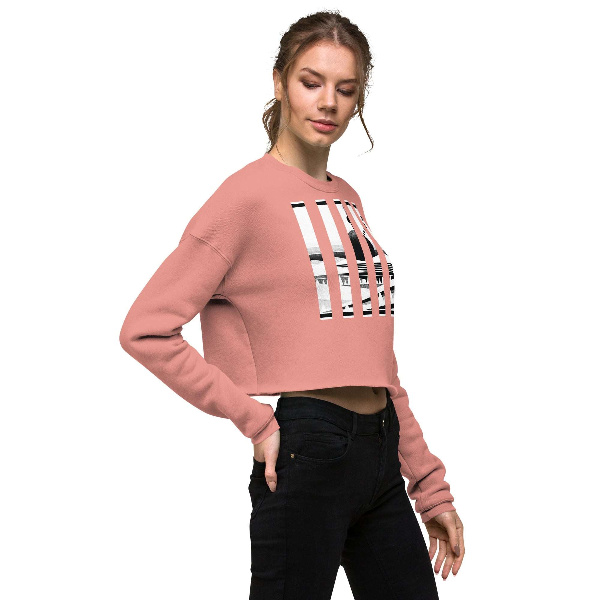 Women's Bar Crop Sweatshirt LP