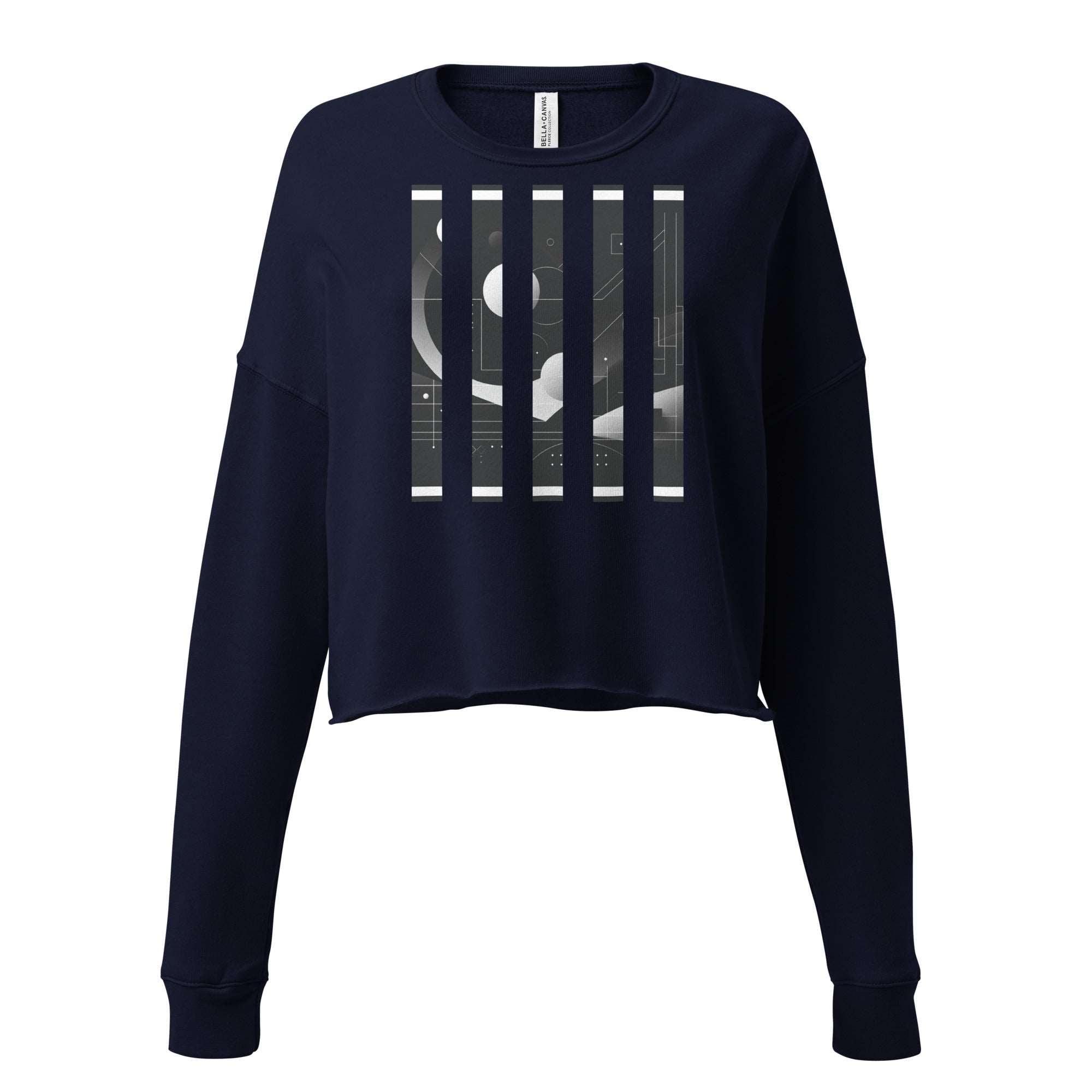 Women's Bar Crop-3 Sweatshirt DP