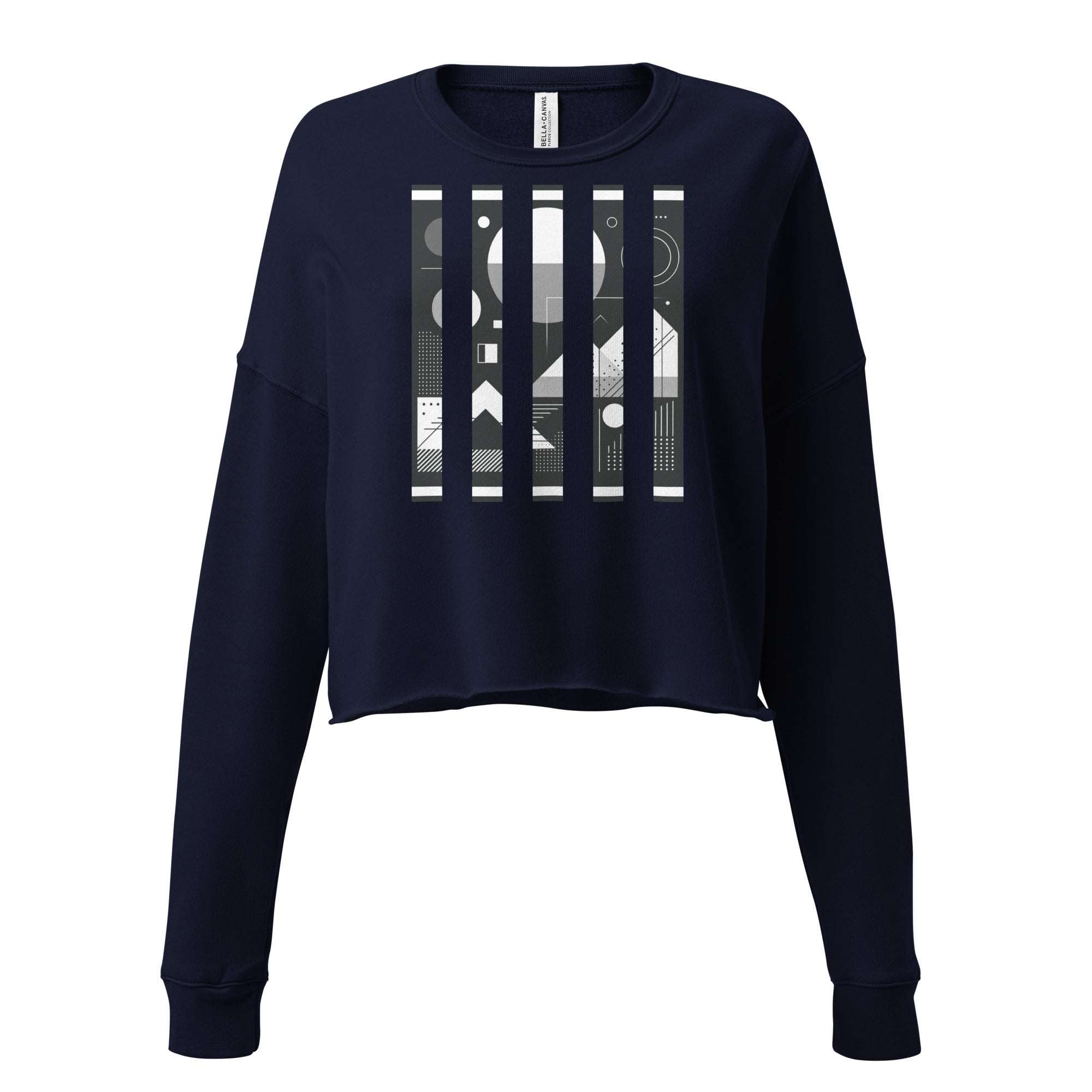 Women's Bar Crop-4 Sweatshirt DP