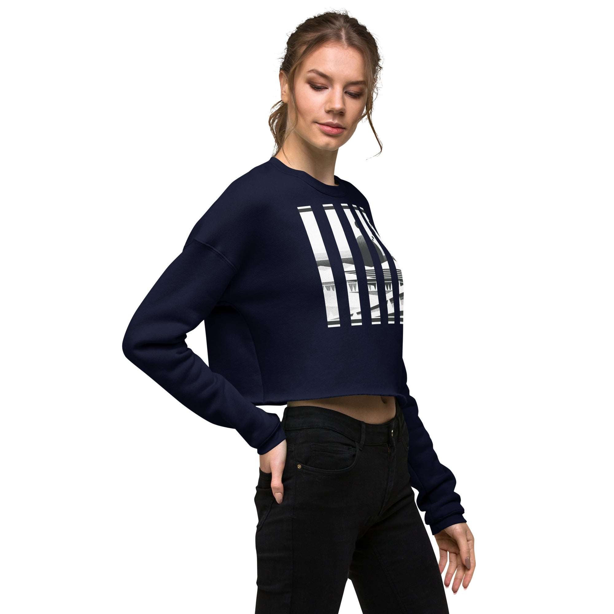 Women's Bar Crop Sweatshirt LP