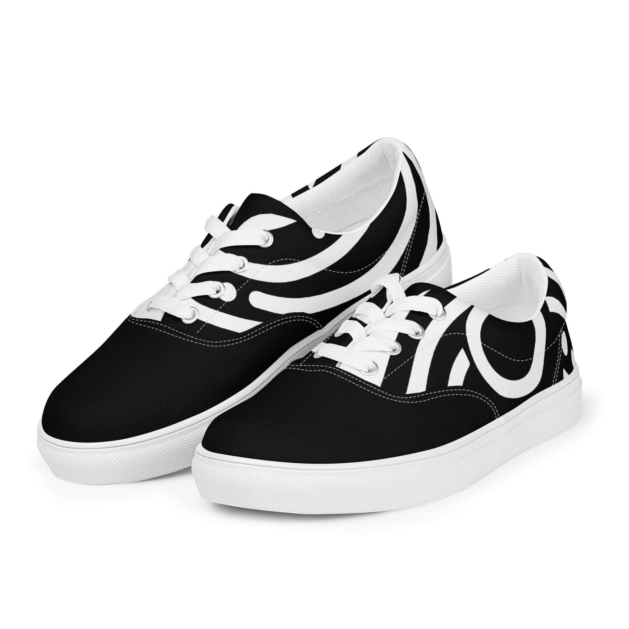 Women’s Lace-up Mono Print