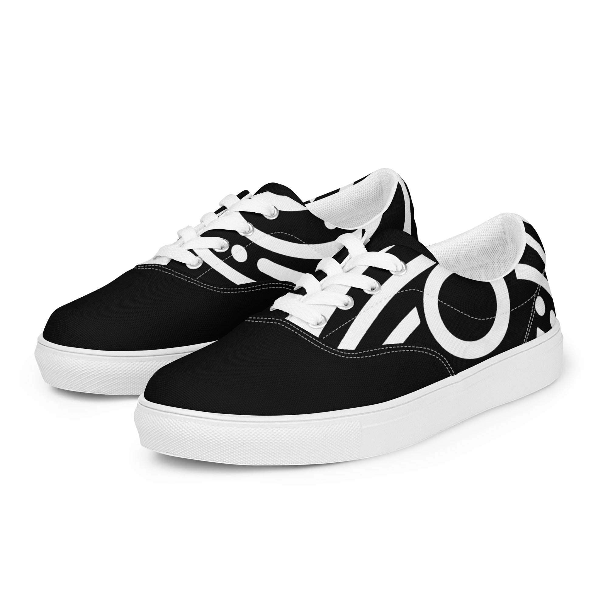 Women’s Lace-up Mono Print