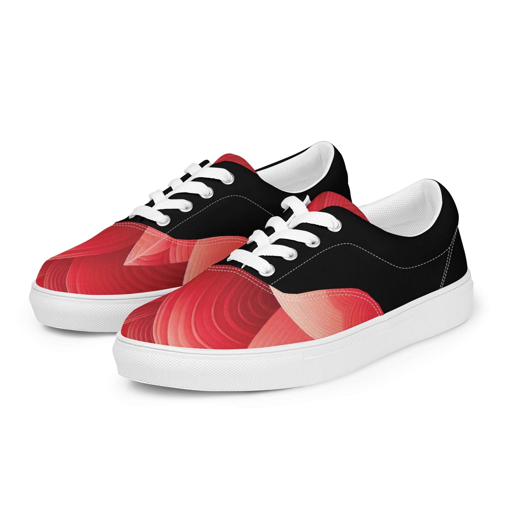 Women’s Lace-up Gradient Print-5